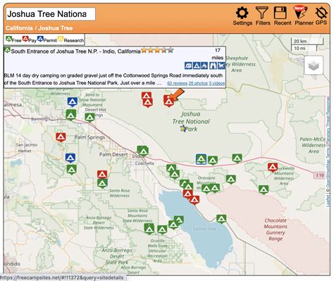 You can display or hide based on operator, amenities offered, price, etc. . Free campsitesnet